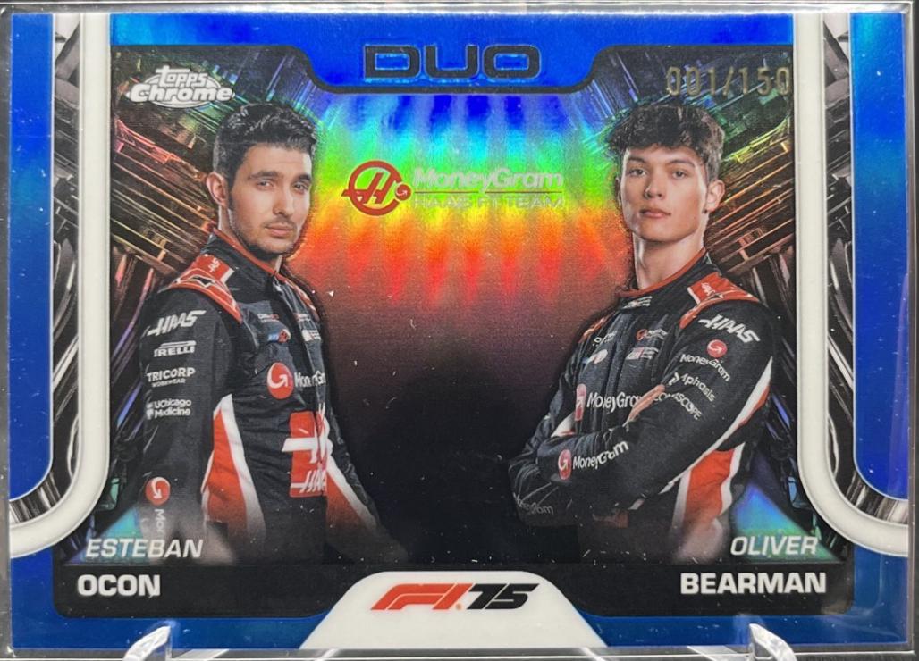 Esteban Ocon / Oliver Bearman [Blue Refractor] #170