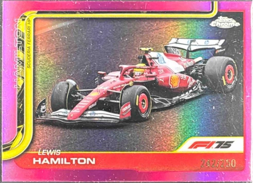 Lewis Hamilton [Pink Refractor] #76
