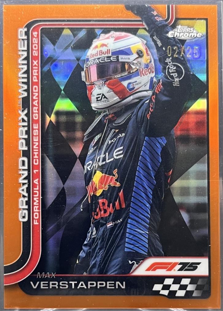 Max Verstappen [Orange Refractor] #97