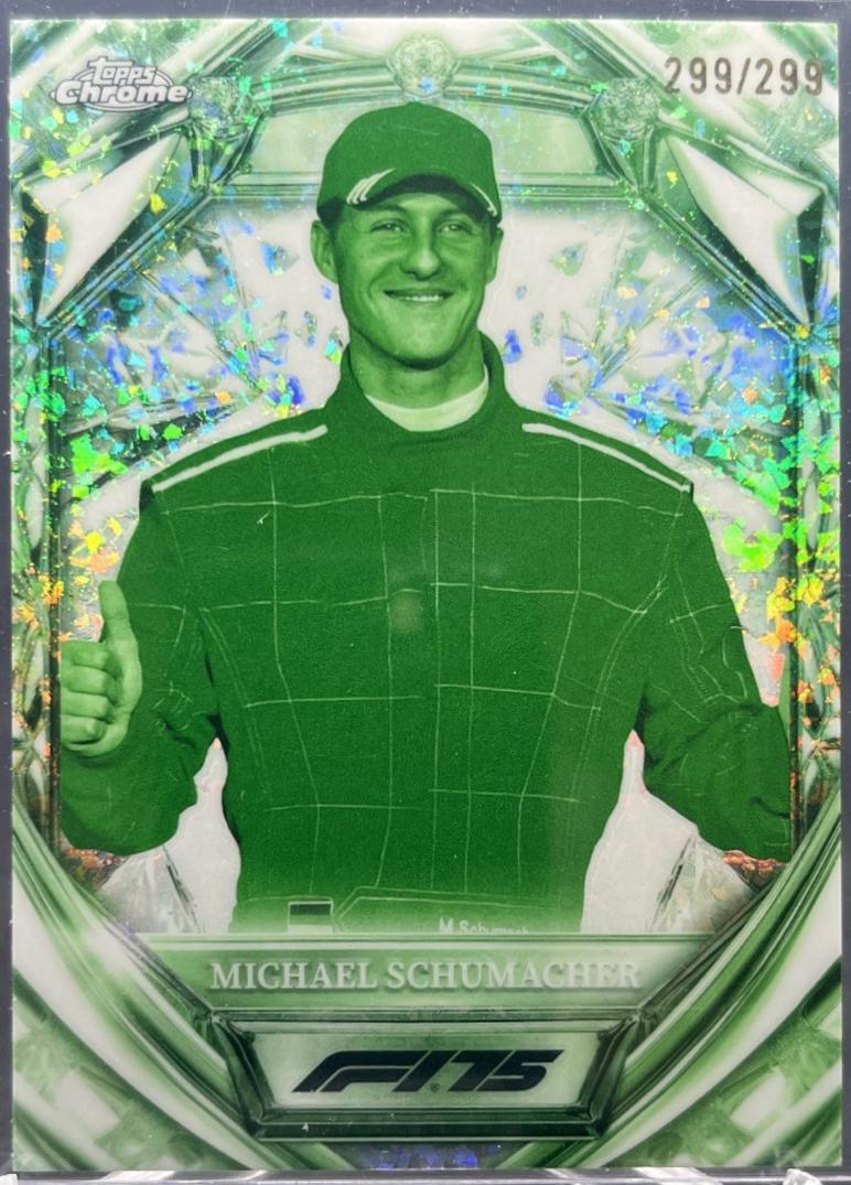 Michael Schumacher [Night Vision Mini-Diamond Refractor] #D75-47