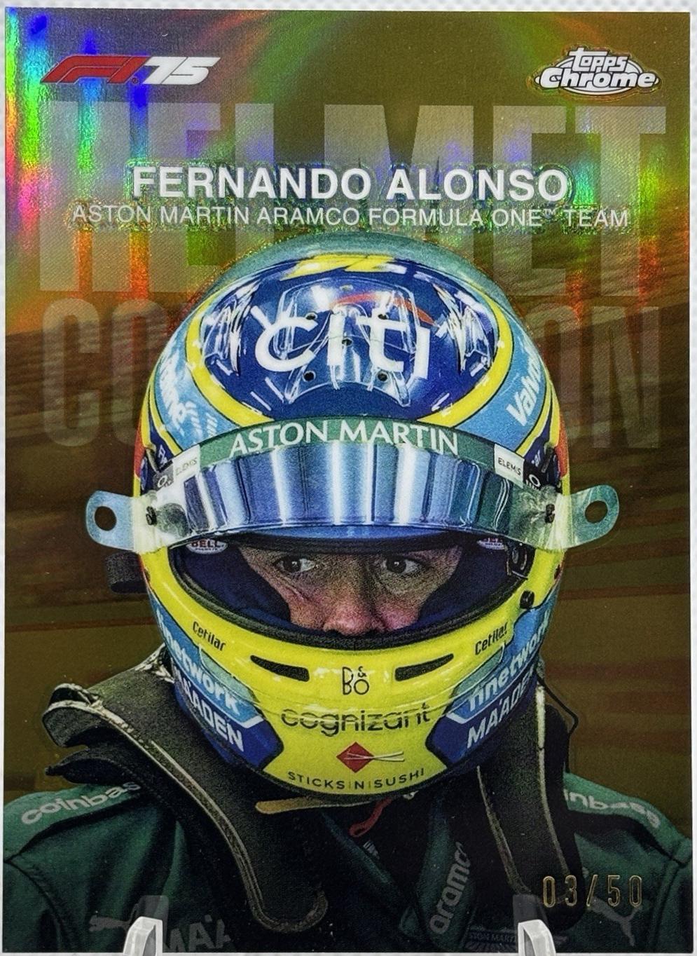 Fernando Alonso [Gold Refractor] #HC-6