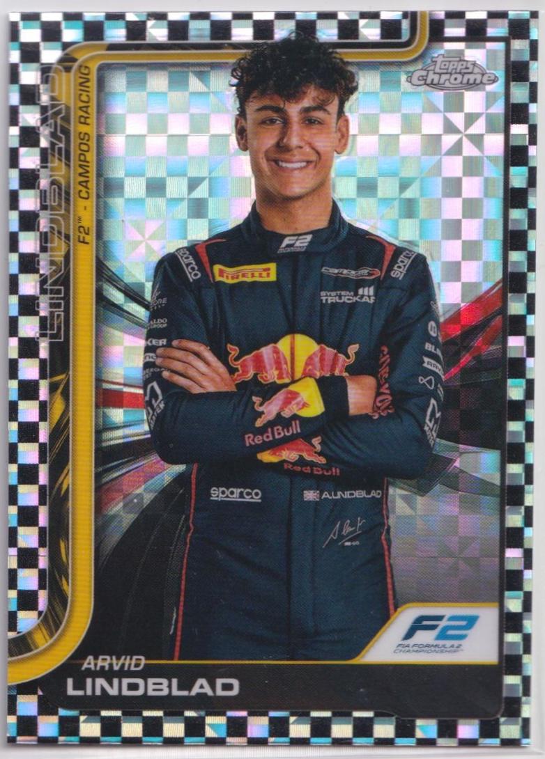 Arvid Lindblad [Checker Flag Refractor] #23