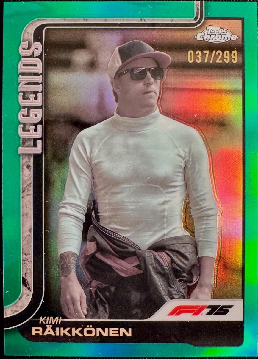 Kimi Raikkonen [Teal Refractor] #157