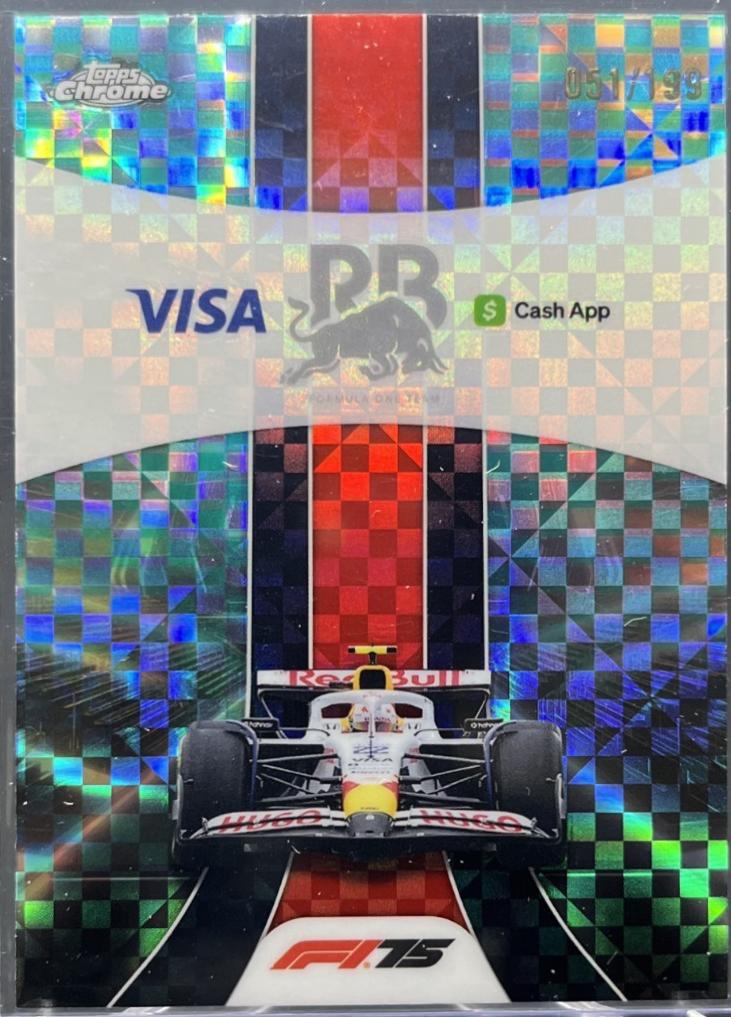 Visa Cash App Racing Bulls [Aqua Refractor] #179