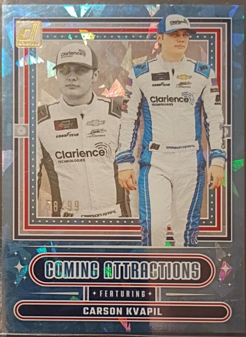 Carson Kvapil [Carolina Blue Ice] #6