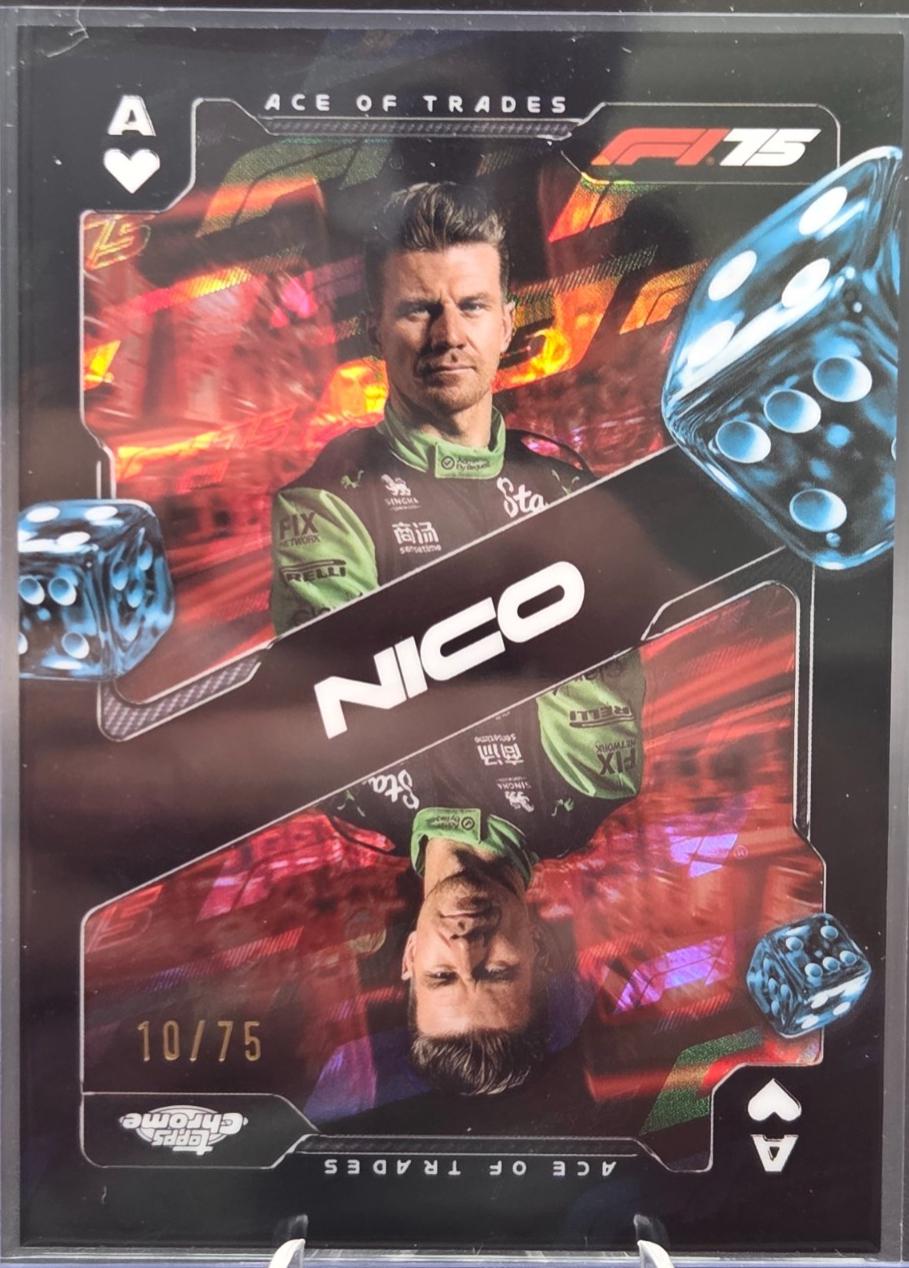 Nico Hulkenberg [Black Refractor] #SCA-10
