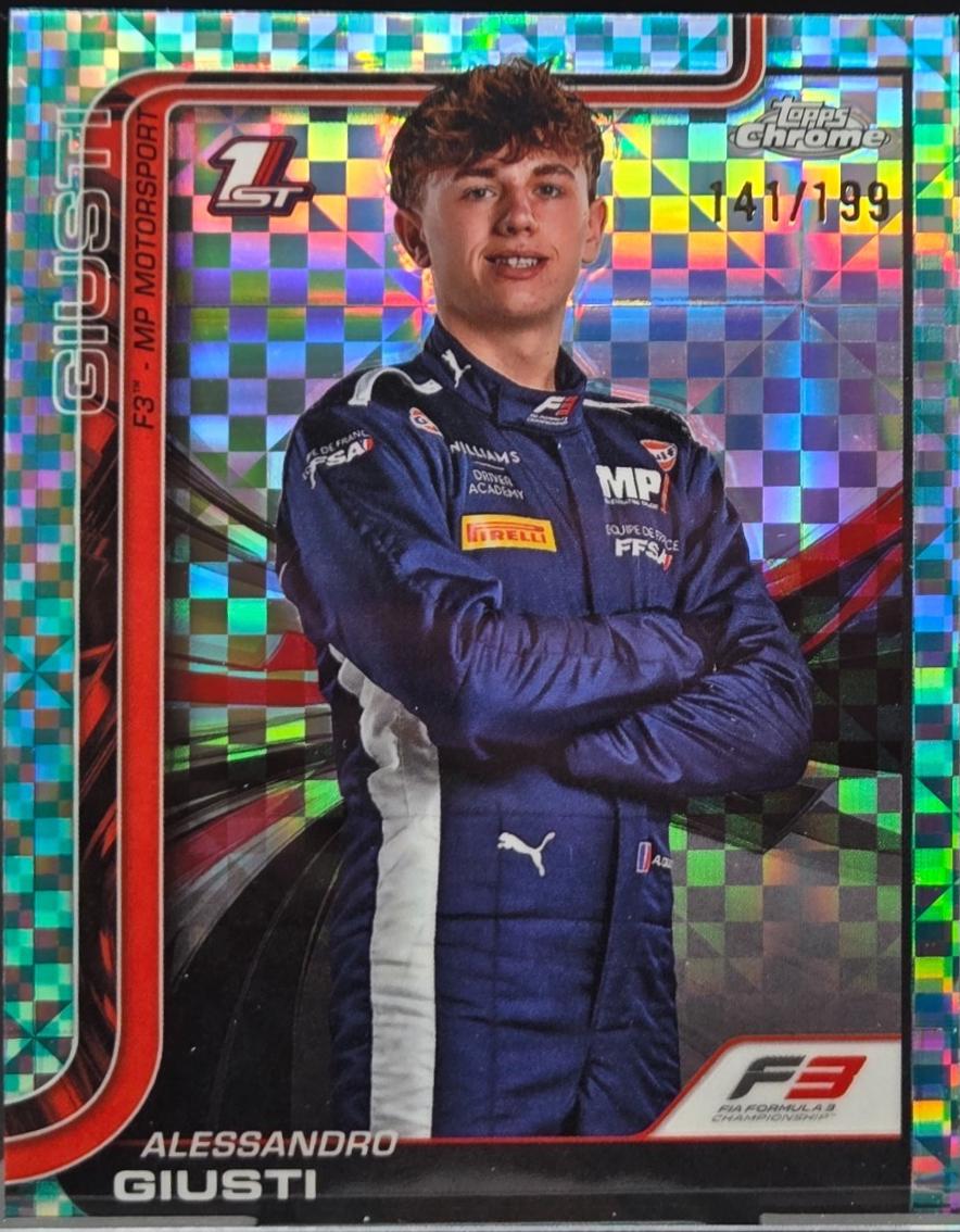 Alessandro Giusti [Aqua Checker Flag Refractor] #51