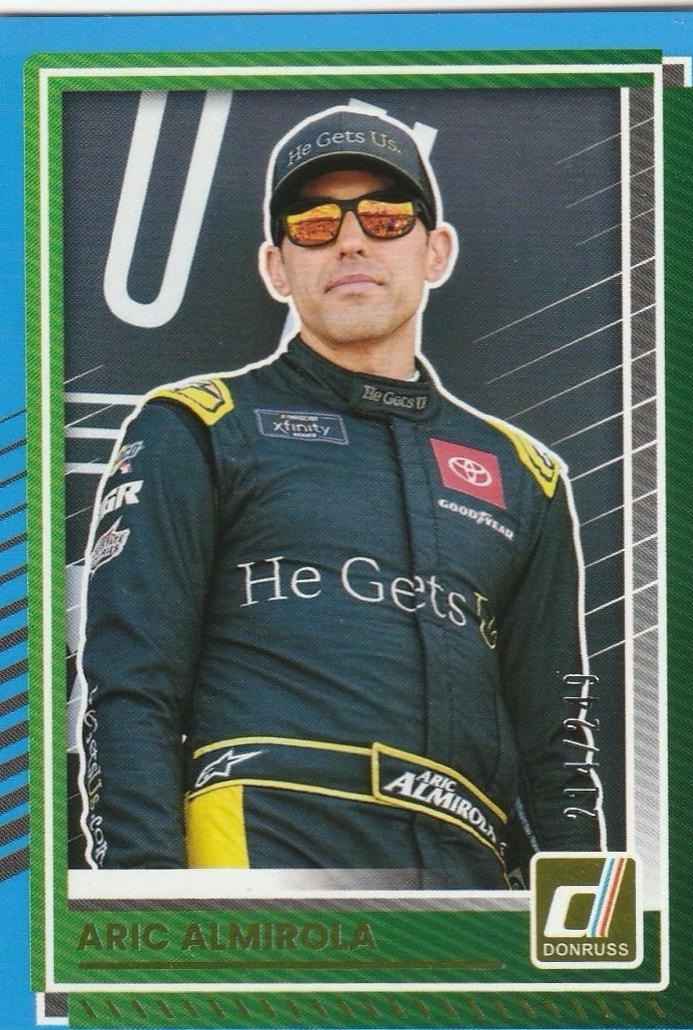 Aric Almirola [Carolina Blue] #36