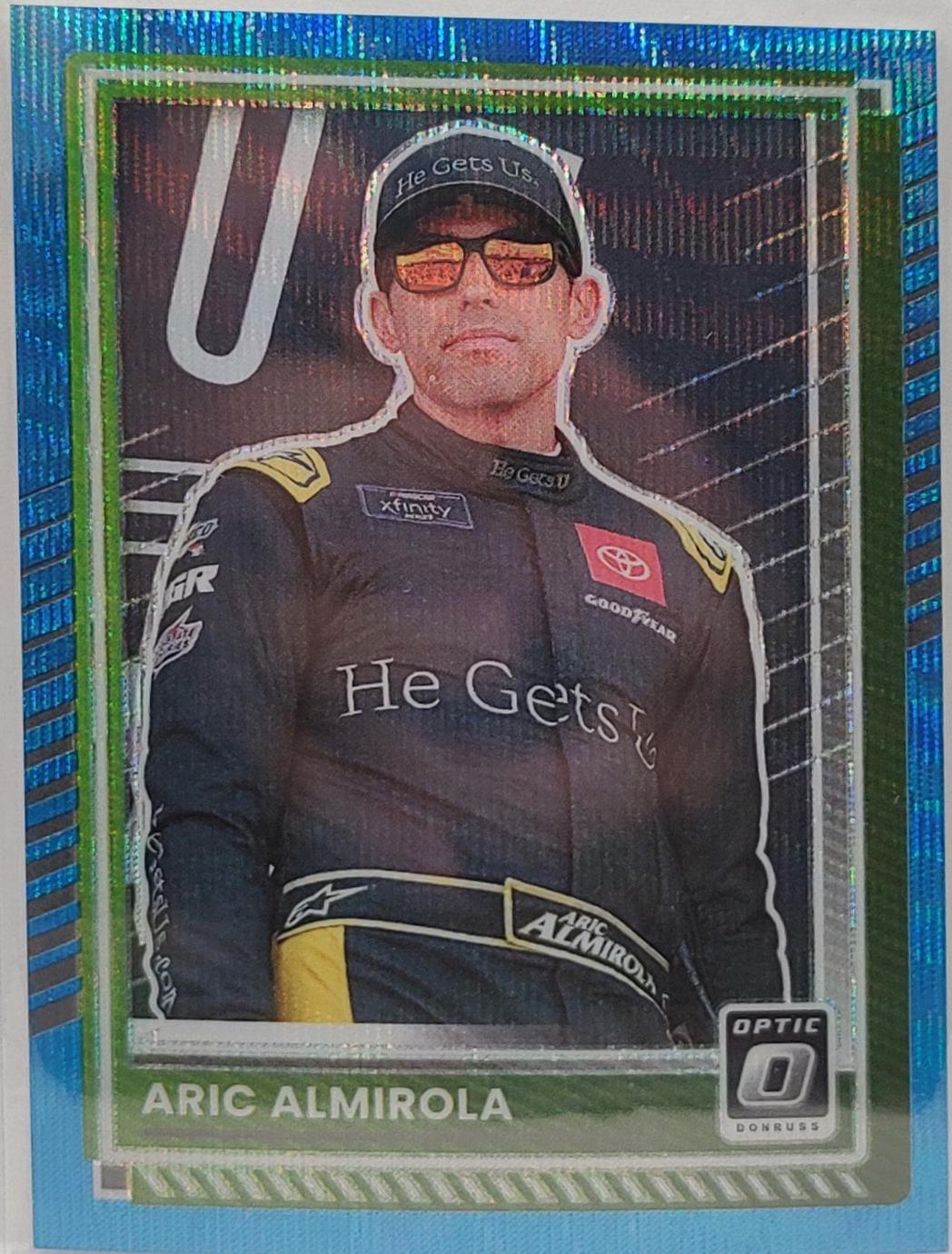 Aric Almirola [Optic Carolina Blue Wave] #36