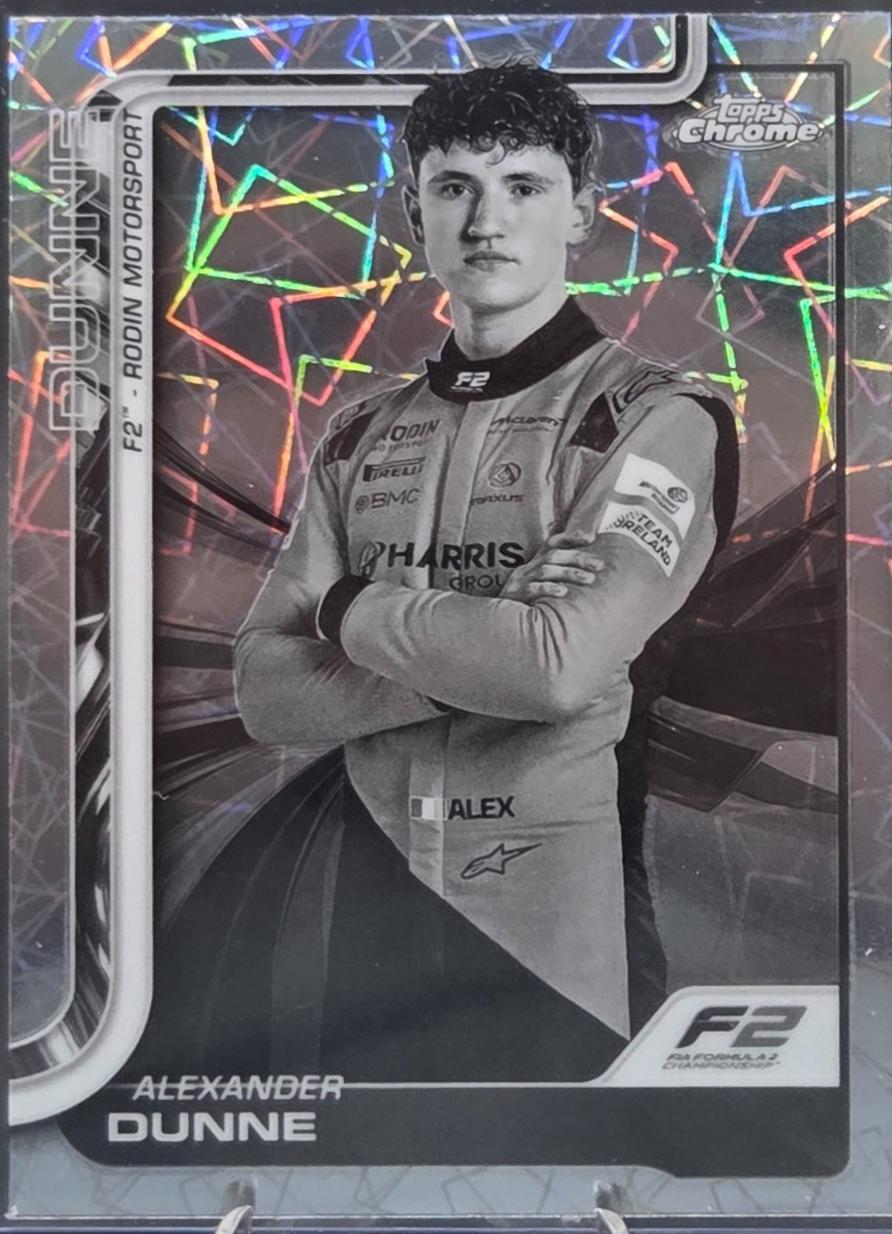 Alexander Dunne [Black White Lazer Refractor] #35
