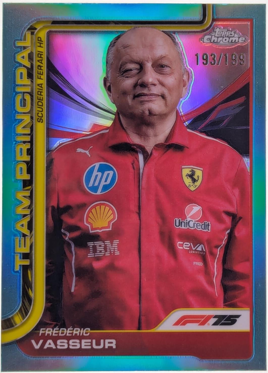 Frederic Vasseur [Aqua Refractor] #193