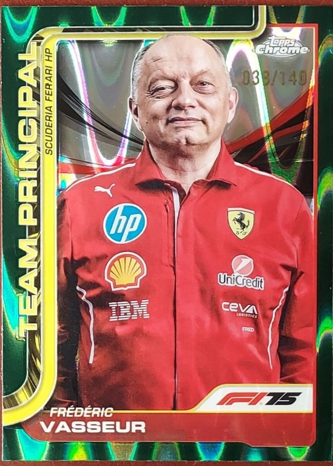 Frederic Vasseur [Green Refractor] #193
