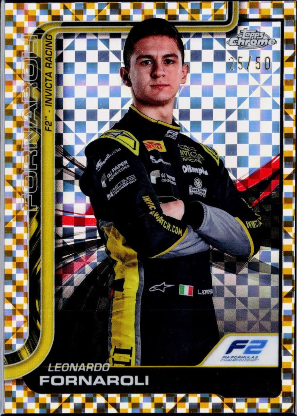 Leonardo Fornaroli [Gold Checker Flag Refractor] #21