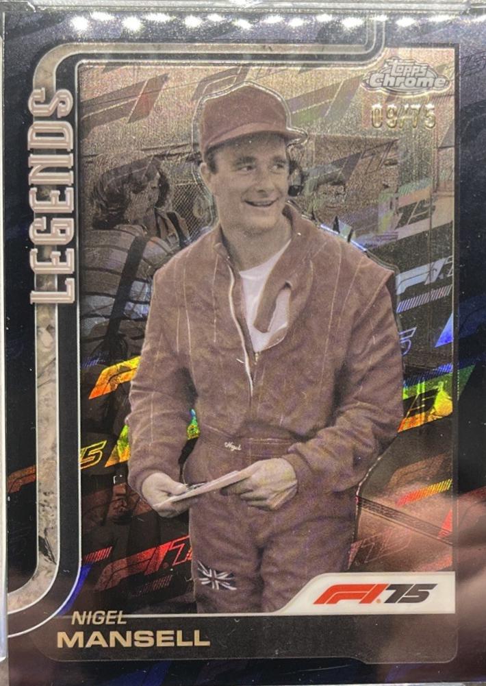 Nigel Mansell [75th Anniversary Refractor] #160