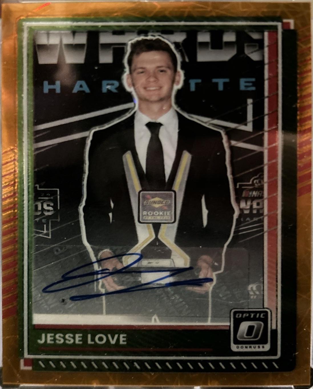Jesse Love [Orange Velocity] #75