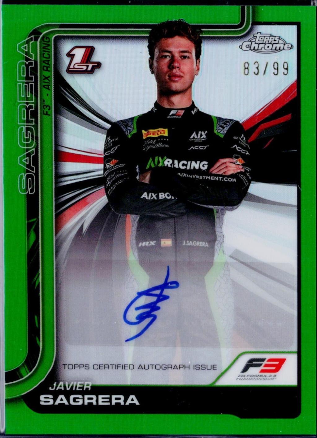 Javier Sagrera [Green Refractor] #CAC-SAG