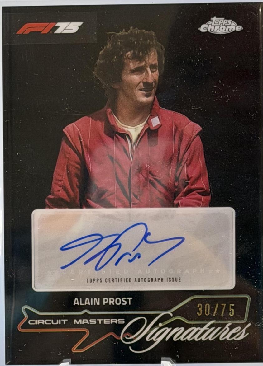 Alain Prost [75th Anniversary Refractor] #CMS-PRO
