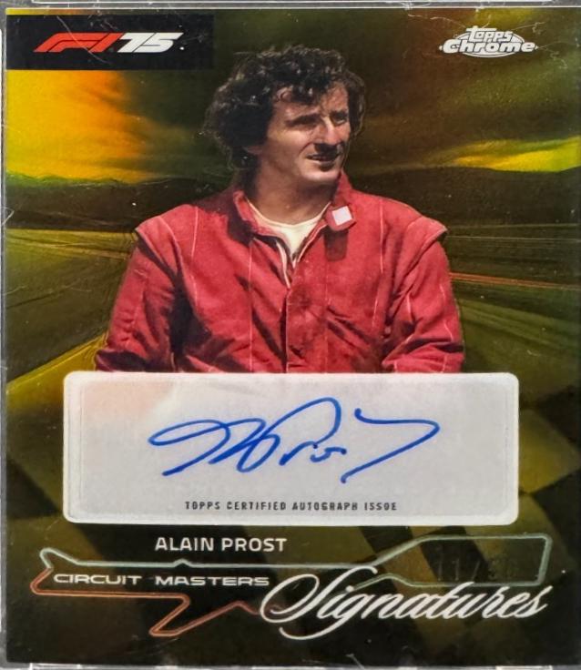 Alain Prost [Gold Refractor] #CMS-PRO