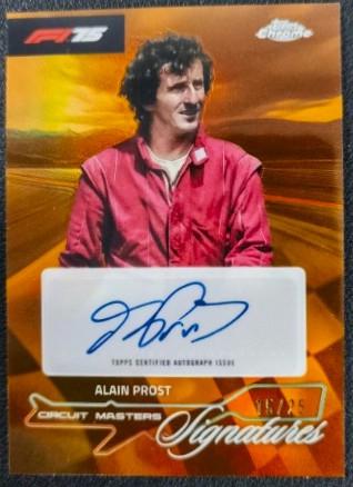 Alain Prost [Orange Refractor] #CMS-PRO