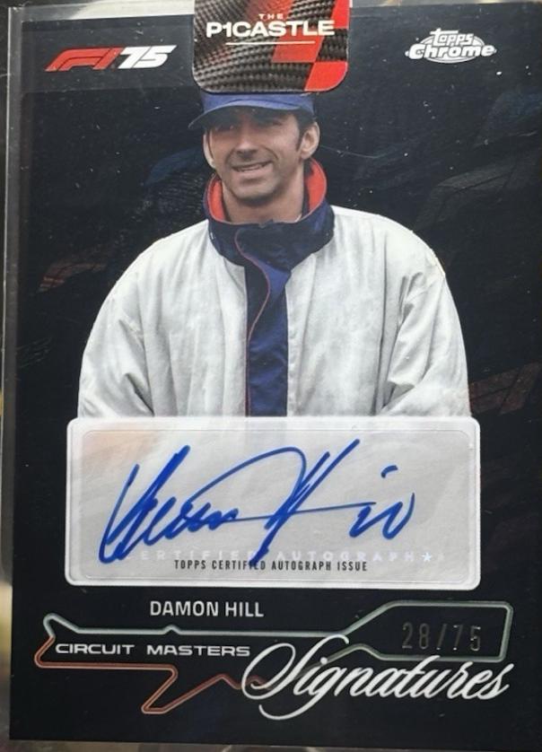 Damon Hill [75th Anniversary Refractor] #CMS-HIL