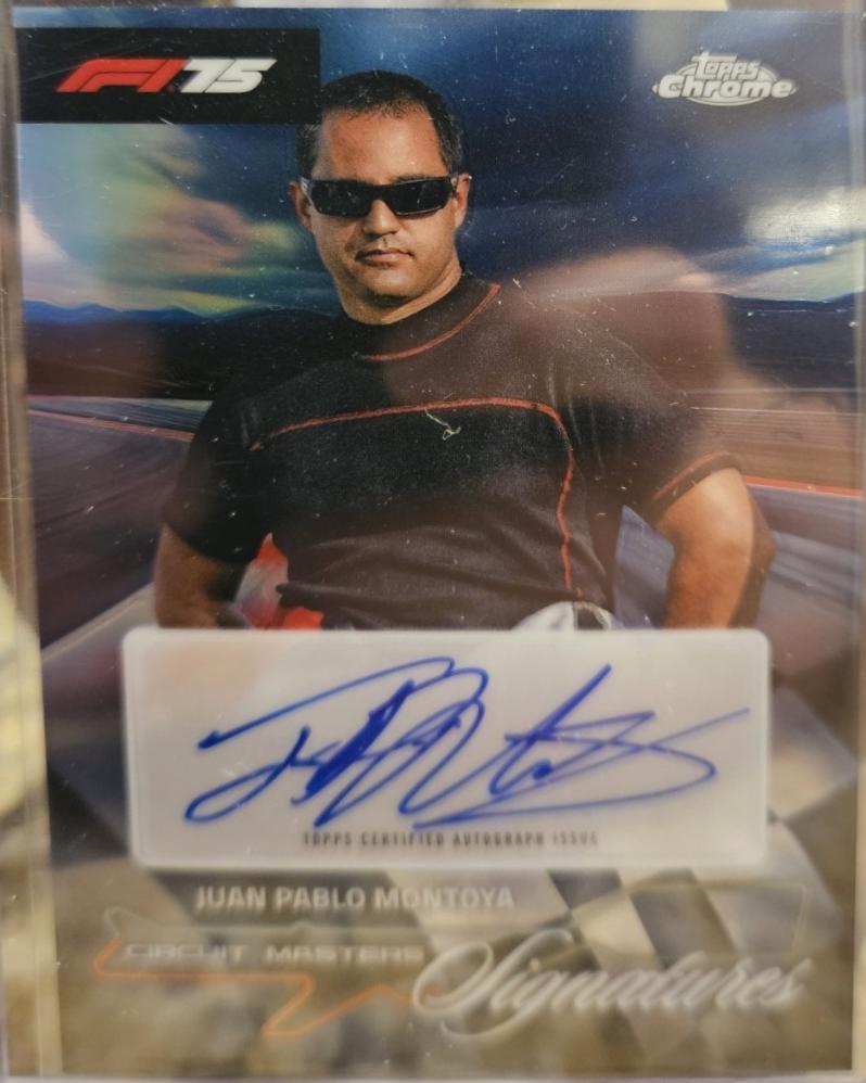 Juan Pablo Montoya [Orange Refractor] #CMS-MON