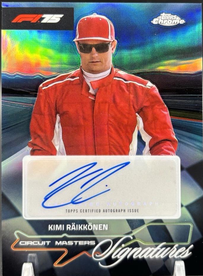 Kimi Raikkonen [Orange Refractor] #CMS-RAI