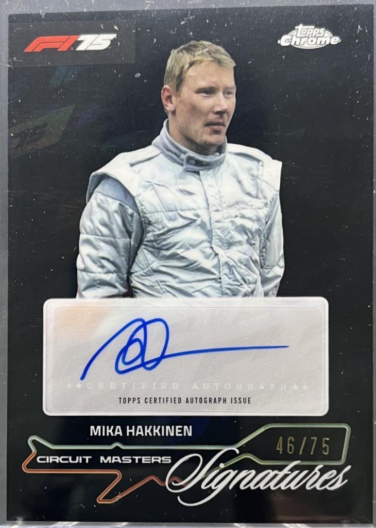 Mika Hakkinen [75th Anniversary Refractor] #CMS-MH