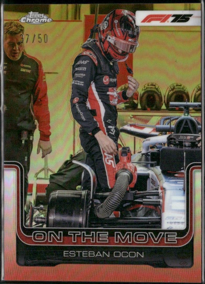 Esteban Ocon [Gold Refractor] #190