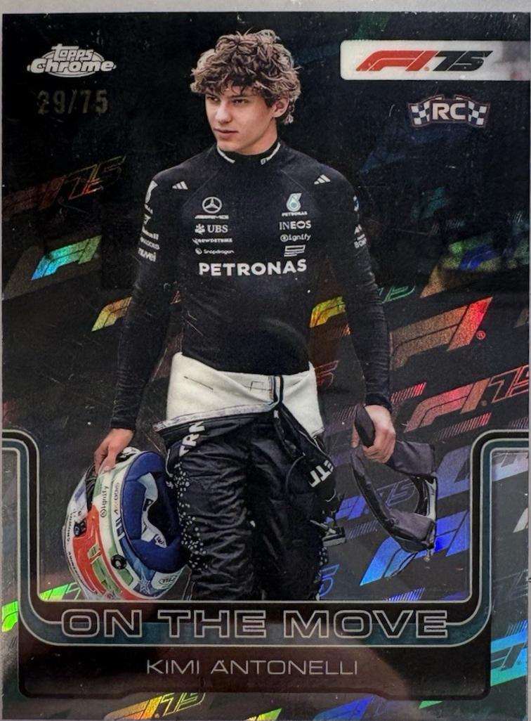 Kimi Antonelli [75th Anniversary Refractor] #185