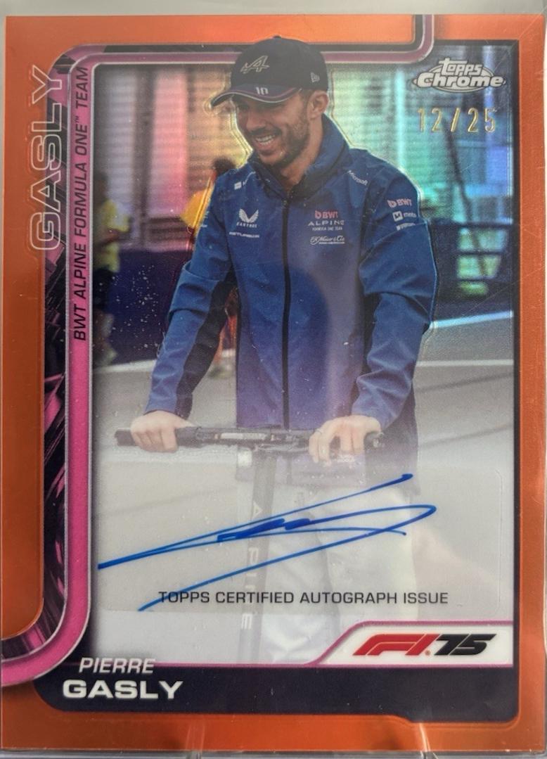 Pierre Gasly [Orange RayWave] #CAC-GAS