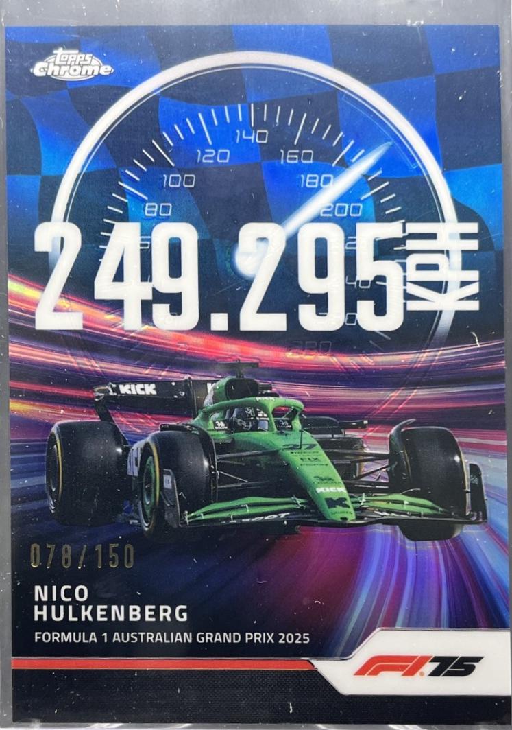 Nico Hulkenberg [Blue Refractor] #TS-10