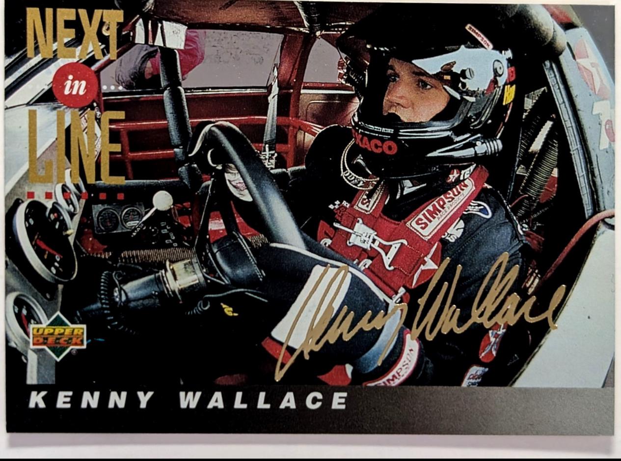 Kenny Wallace [Gold Signature] #126