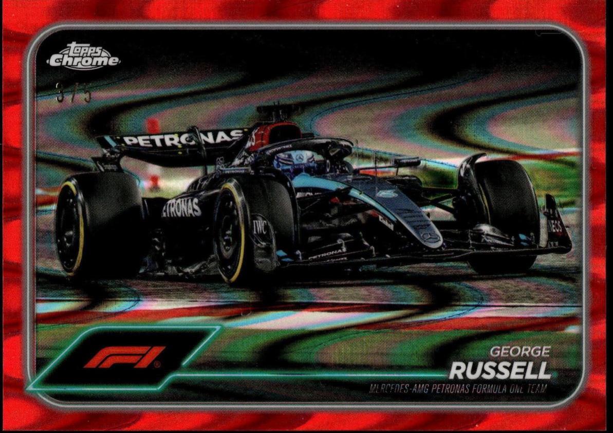 George Russell [Red RayWave Refractor] #77
