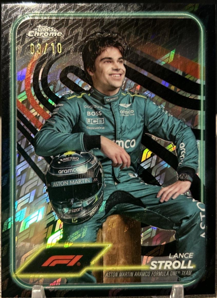 Lance Stroll [Black Logofractor] #12