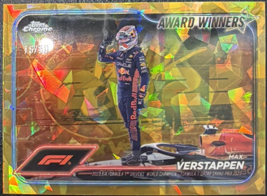 Max Verstappen [Gold Refractor] #183