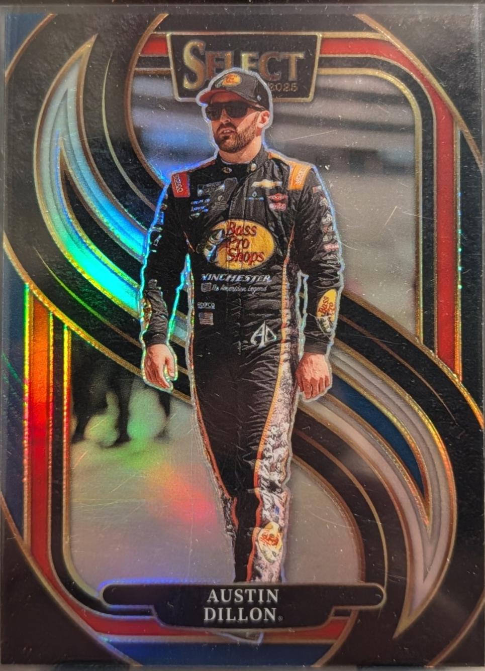 Austin Dillon [Black Blue Prizm] #240