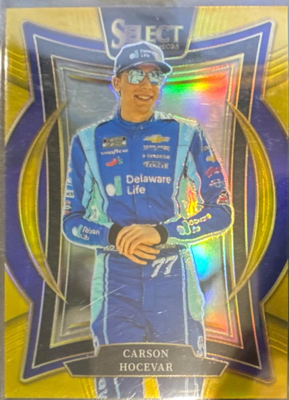 Carson Hocevar [Gold Prizm] #75