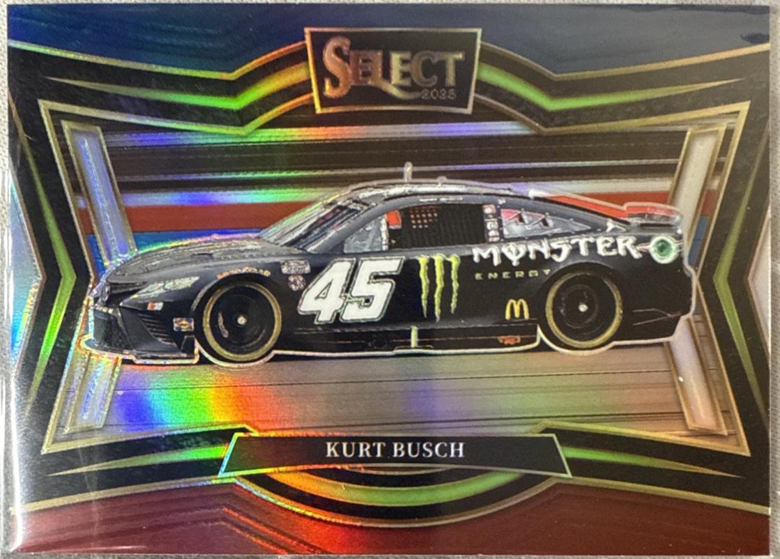 Kurt Busch [Red Blue Prizm] #128