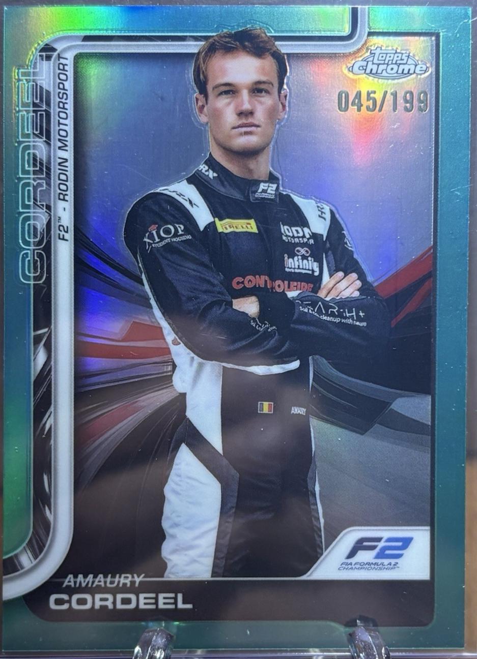 Amaury Cordeel [Aqua Refractor] #36