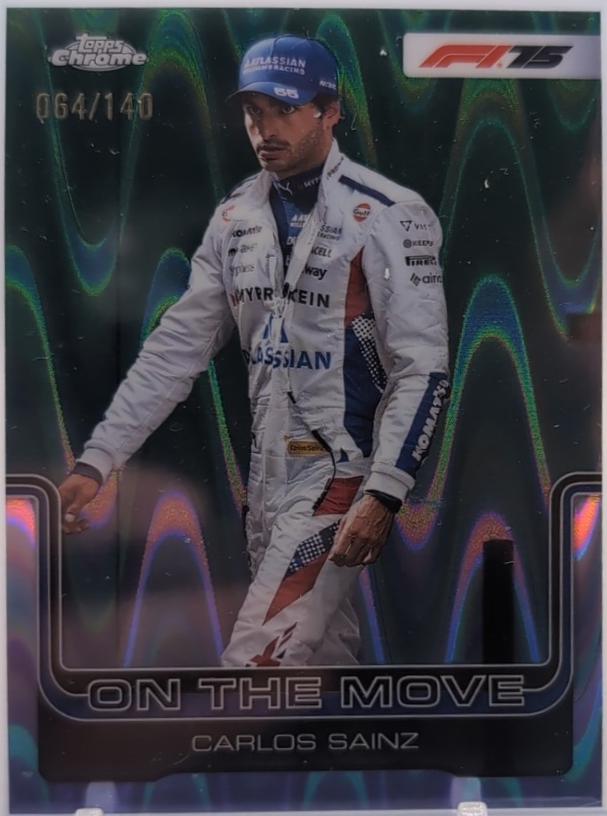 Carlos Sainz [Green Refractor] #189