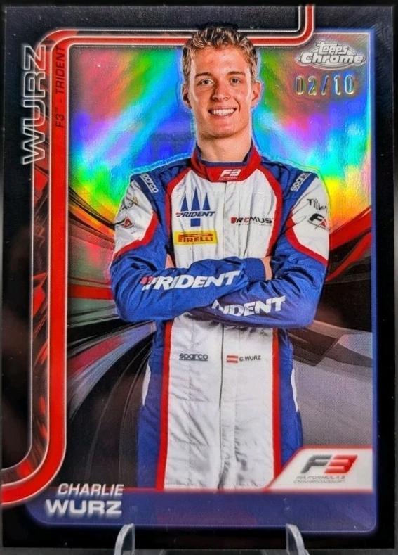Charlie Wurz [Black Refractor] #48