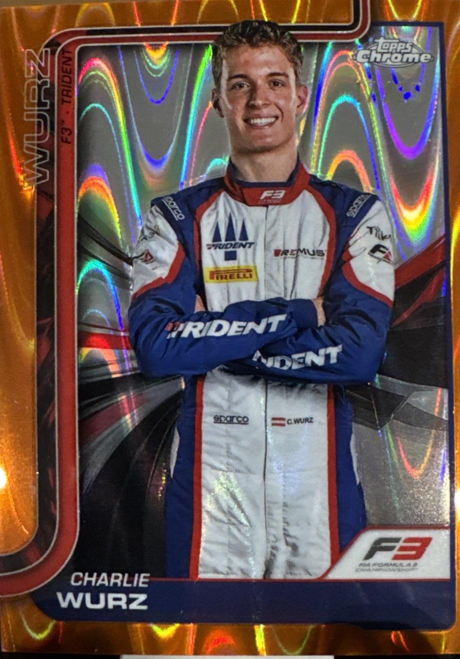 Charlie Wurz [Orange RayWave Refractor] #48