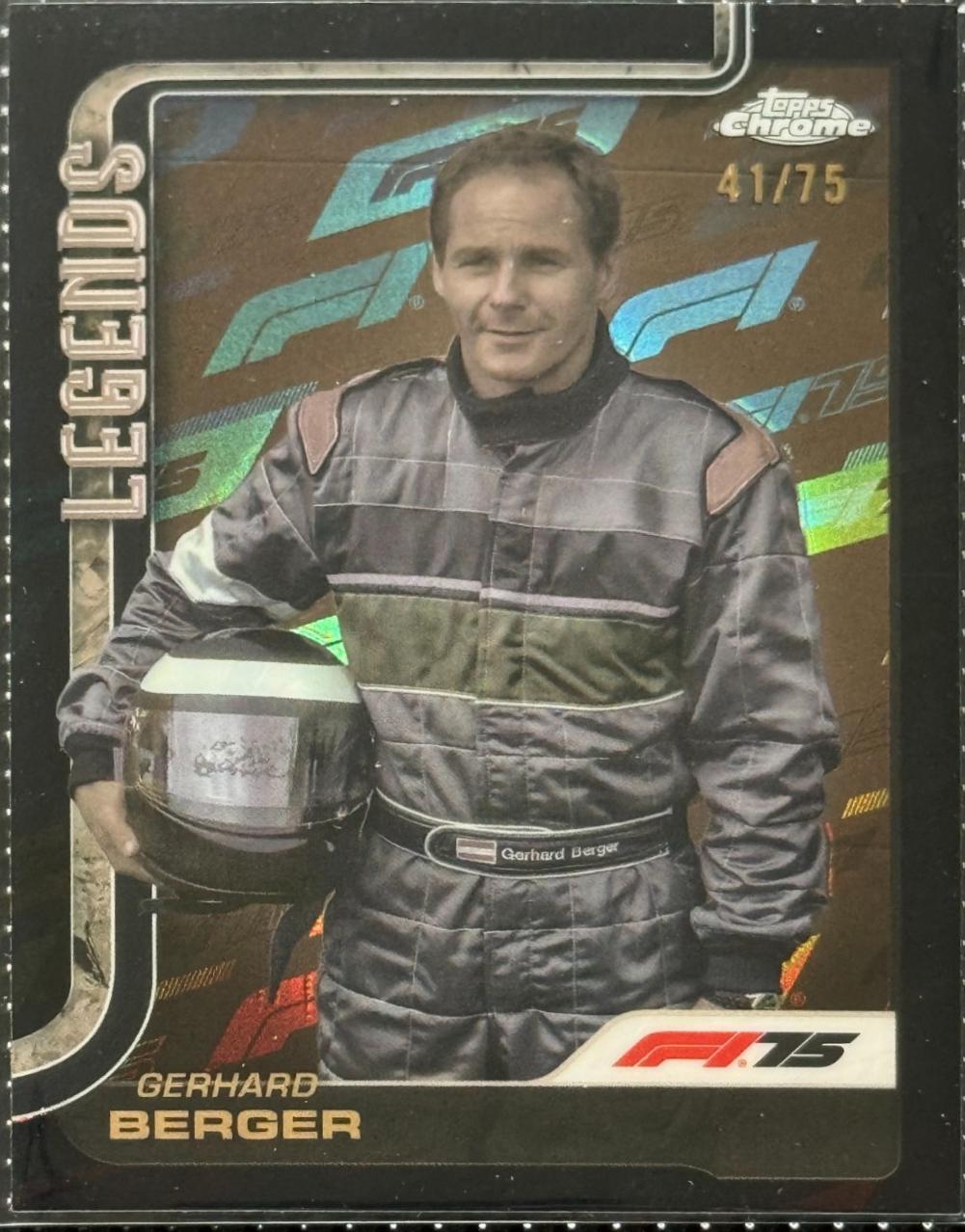 Gerhard Berger [75th Anniversary Refractor] #153