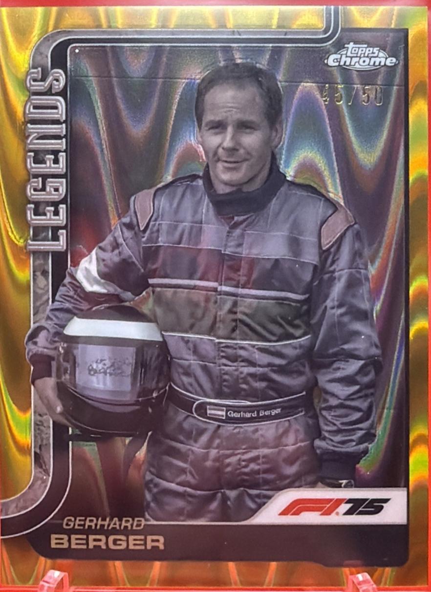 Gerhard Berger [Gold Refractor] #153
