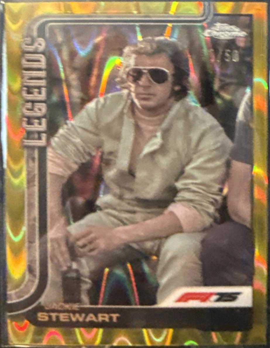 Jackie Stewart [Gold RayWave Refractor] #154