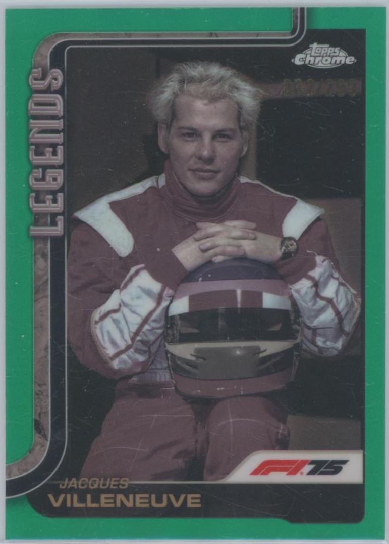 Jacques Villeneuve [Green Refractor] #163