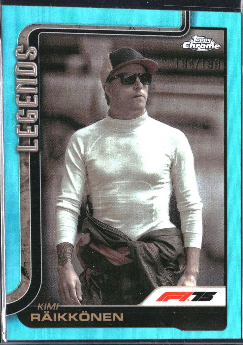 Kimi Raikkonen [Aqua Refractor] #157
