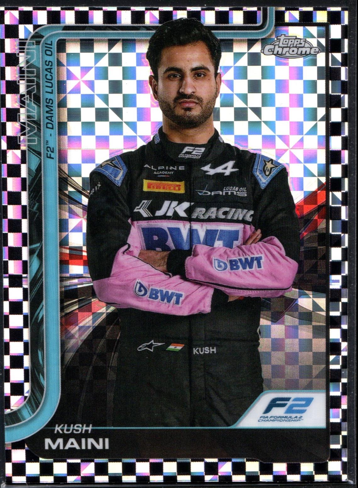 Kush Maini [Checker Flag Refractor] #32
