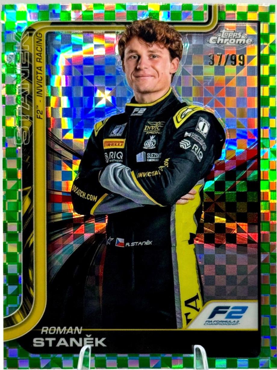 Roman Stanek [Green Checker Flag Refractor] #22