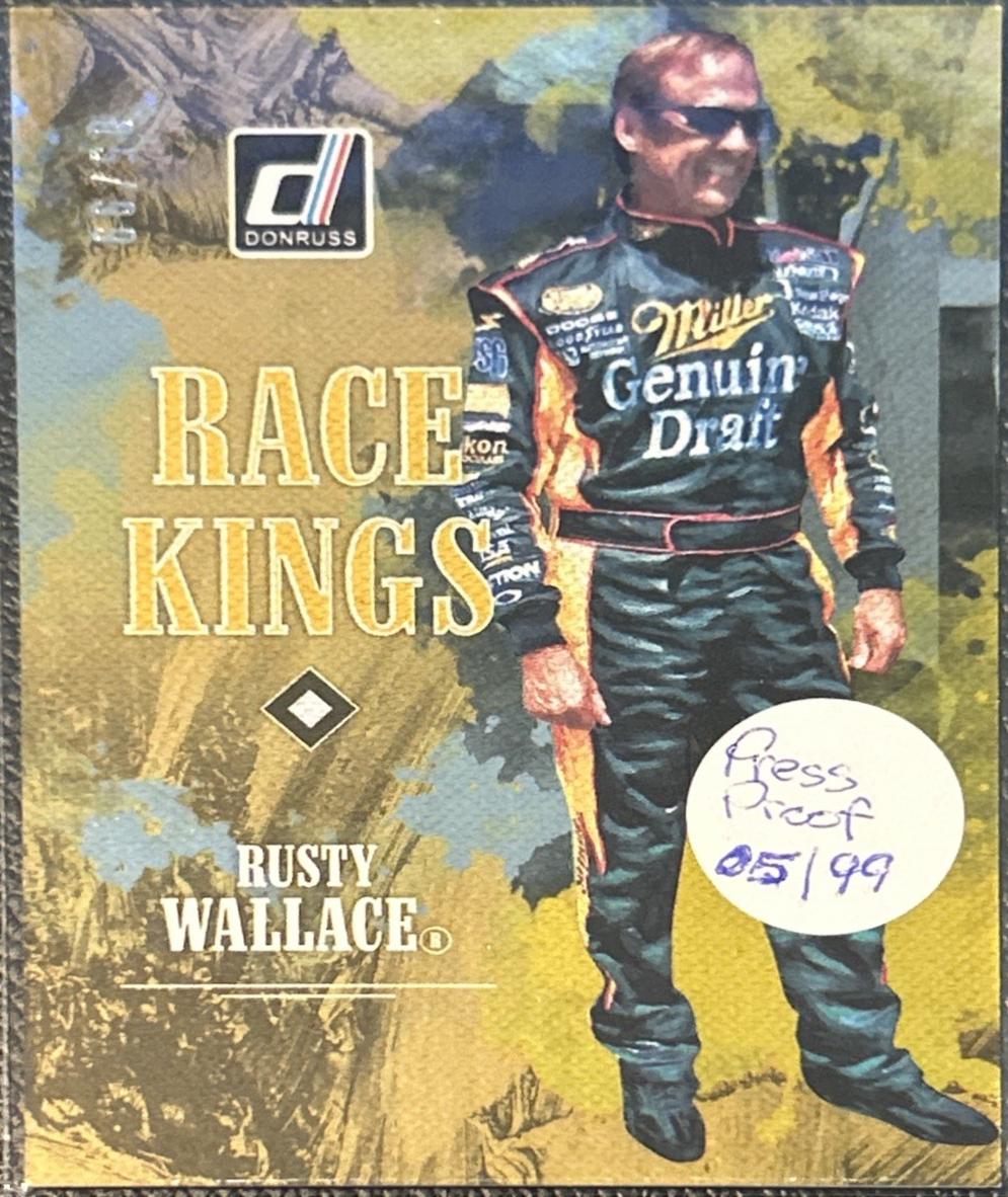 Rusty Wallace [Gold Press Proof] #13
